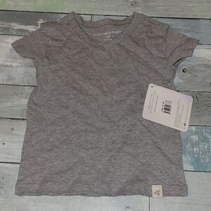 Burt's Bees Baby Organic Cotton Gray Shirt NWT